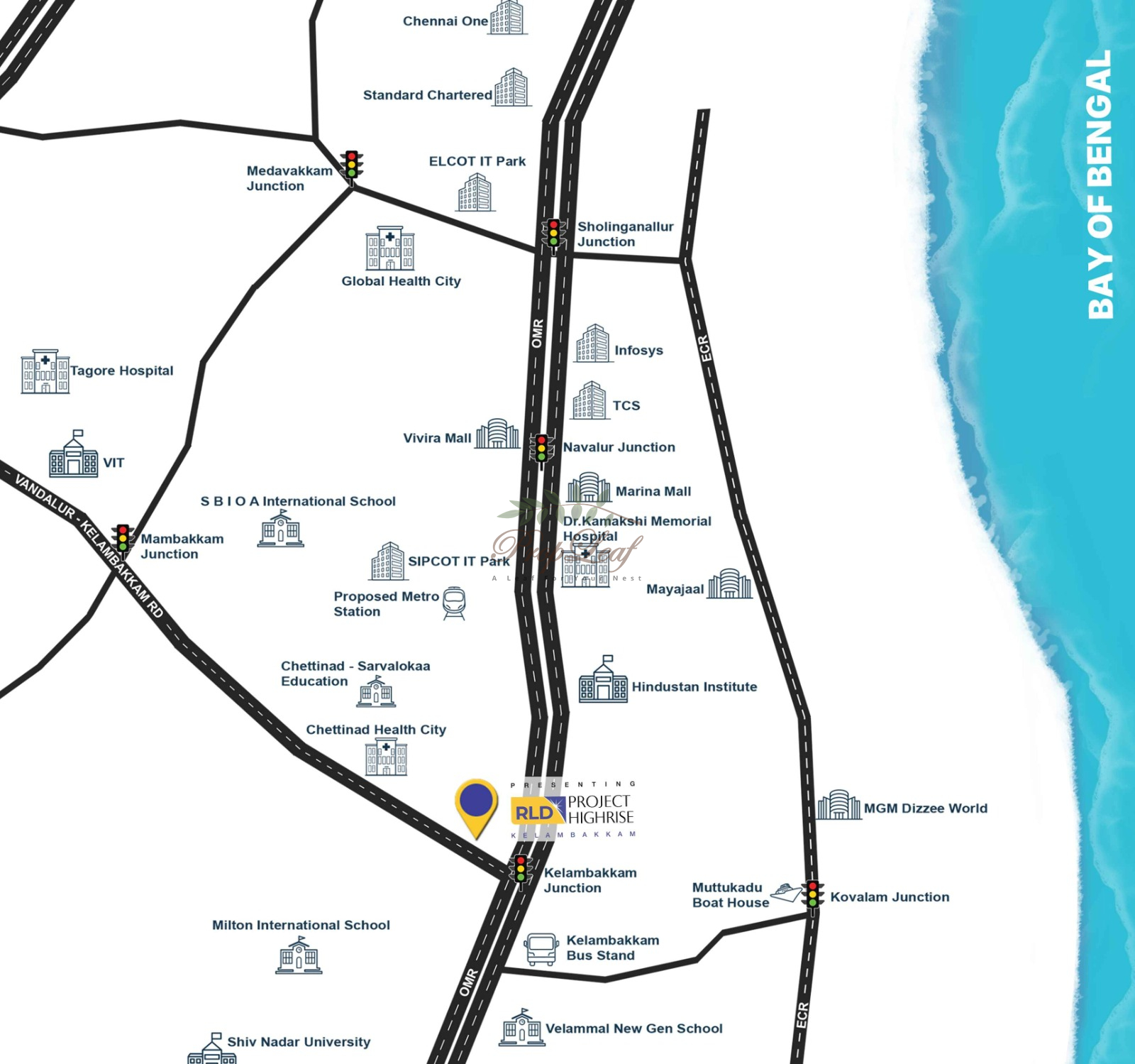 RLD Altima HIGH RISE Location Map